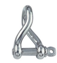 Twist Dee Shackles 316 Stainless Steel